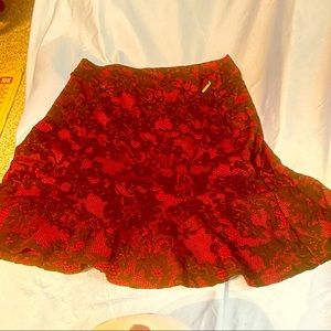 MK Mini flare Skirt size Small with side zipper